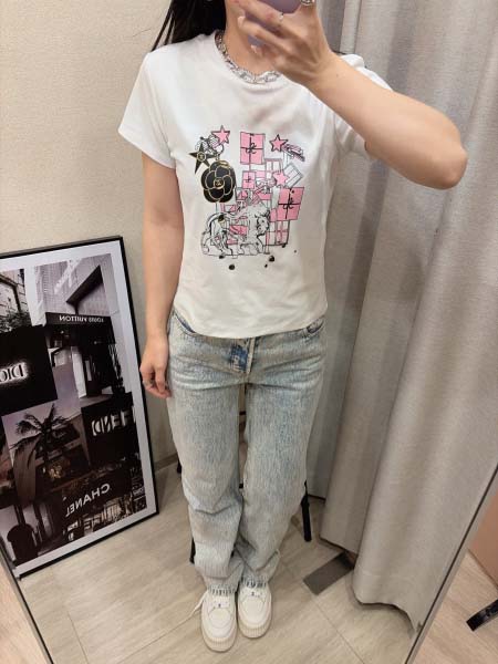 2026年10月14日入荷秋冬新作Chanel半袖 tシャツ...