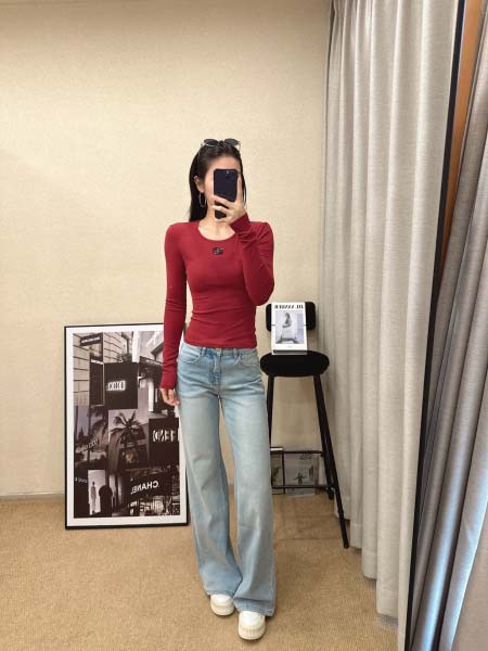 2026年10月14日入荷秋冬新作Chanel長袖女性用ファ...