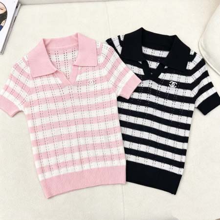 2026年10月14日入荷秋冬新作Chanelニットの半袖女...