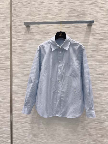 2026年10月15日入荷秋冬新作Chanelシャツ女性用フ...