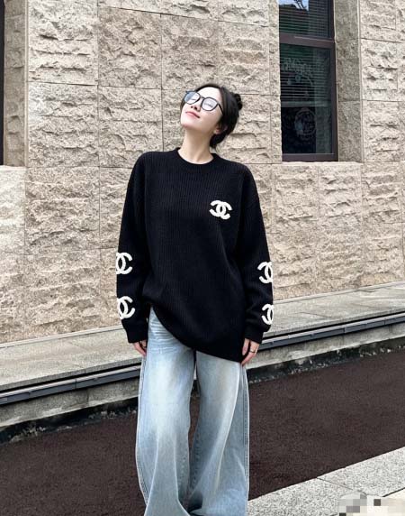 2026年10月15日入荷秋冬新作Chanel長袖女性用ファ...
