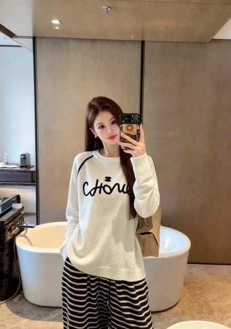 2026年10月15日入荷秋冬新作Chanel長袖女性用ファ...