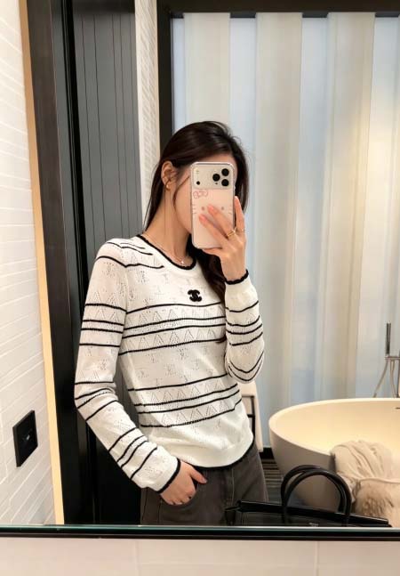 2026年10月15日入荷秋冬新作Chanel長袖女性用ファ...