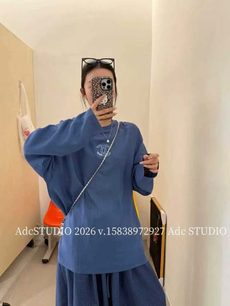 2026年10月15日入荷秋冬新作Chaneltシャツ女性用...
