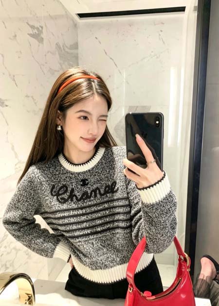 2026年10月15日入荷秋冬新作Chanel長袖女性用ファ...