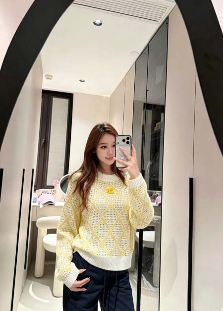 2026年10月15日入荷秋冬新作Chanel長袖女性用ファ...
