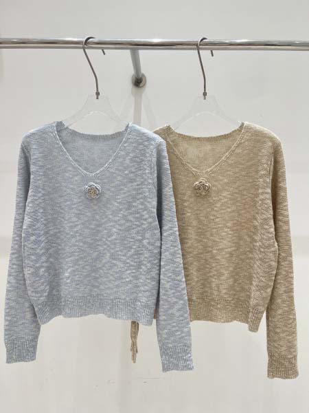 2026年10月15日入荷秋冬新作Chanel長袖女性用ファ...
