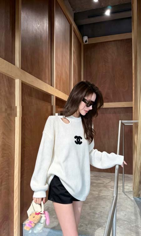 2026年10月15日入荷秋冬新作Chanel長袖女性用ファ...
