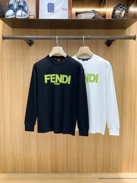 2026年10月26日入荷秋冬新作Fendi長袖Tシャツ高級...
