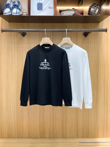 2026年10月26日入荷秋冬新作Prada長袖Tシャツ高級...