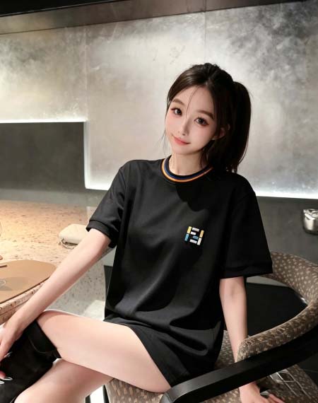 2026年10月26日入荷秋冬新作Fendi半袖Tシャツ高級...