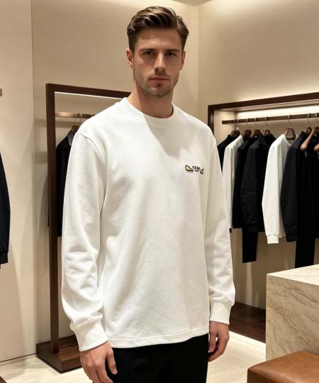 2026年10月26日入荷秋冬新作Fendi長袖Tシャツ高級...