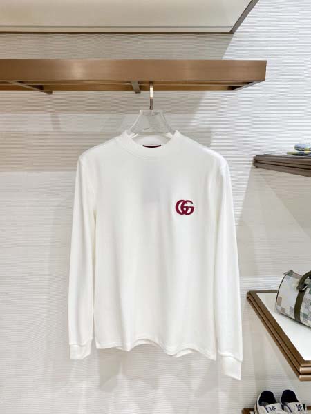 2026年10月26日入荷秋冬新作Gucci長袖Tシャツ高級...