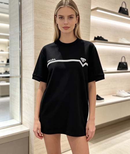 2026年10月26日入荷秋冬新作Prada半袖Tシャツ高級...