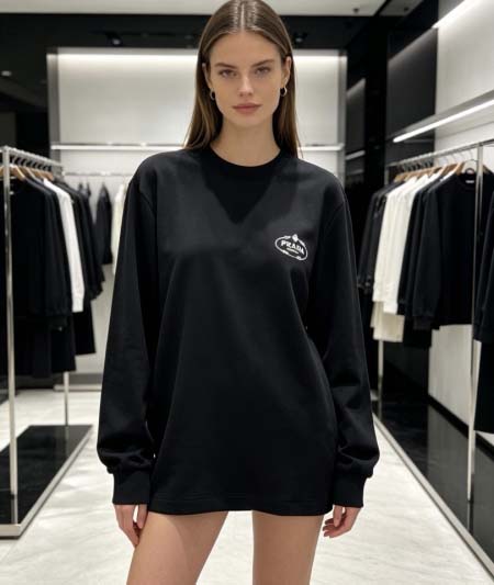 2026年10月26日入荷秋冬新作Prada長袖Tシャツ高級...