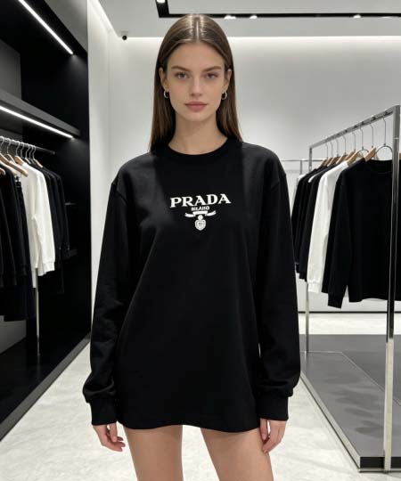 2026年10月26日入荷秋冬新作Prada長袖Tシャツ高級...